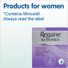 Hair loss products for women